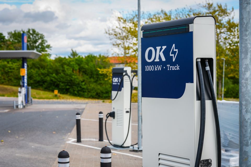 Sjælland får sin første offentlige megawattlader til lastbiler